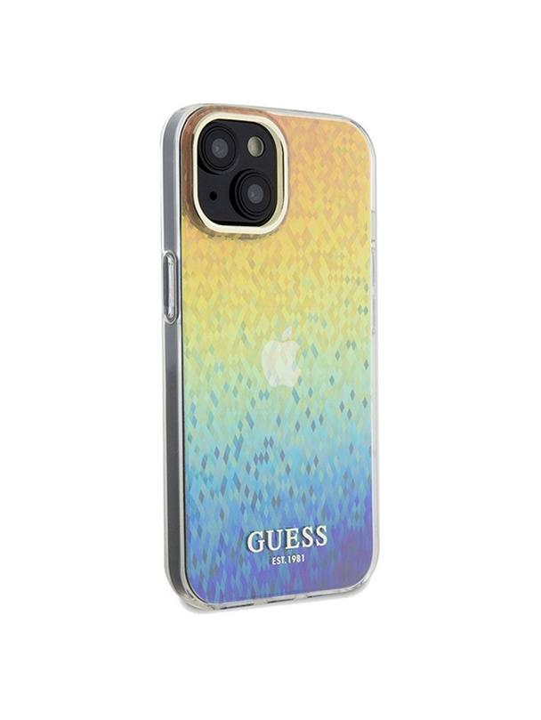 GUESS futerał do IPHONE 14 GUHCP14SHDECMI (IML Faceted Mirror / disco iridescent) wielokolorowy