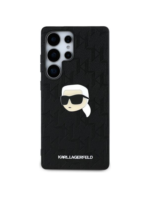 KARL LAGERFELD futerał do SAMSUNG S25 Ultra KLHCS25LPGKLKIPK (PU Monogram K. Head Pin) czarny