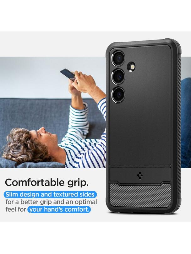 SPIGEN futerał RUGGED ARMOR do SAMSUNG S24 matte black