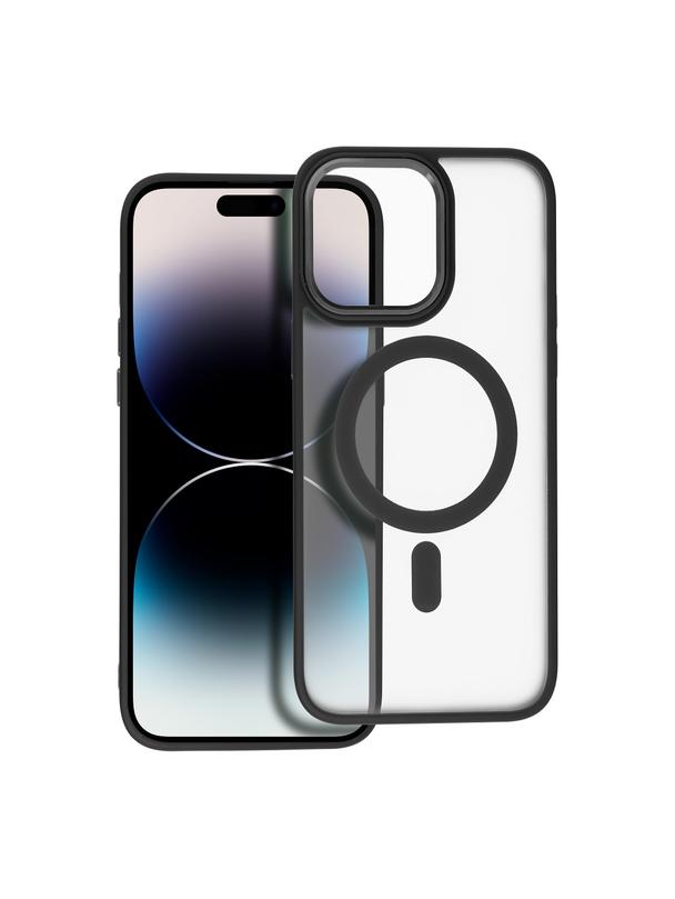 Futerał MATTE MAG COVER kompatybilny z MagSafe do IPHONE 14 Pro Max czarny