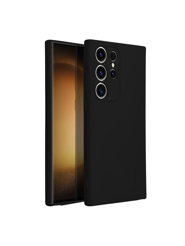 Futerał SILICONE do SAMSUNG S23 Ultra czarny