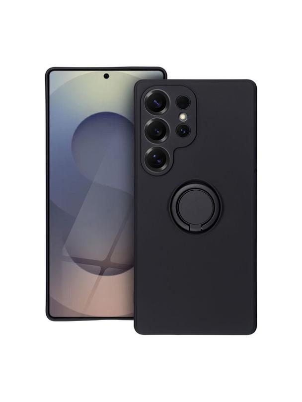 Futerał SILICONE RING do SAMSUNG S25 Ultra czarny