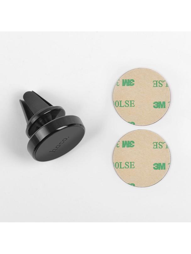 Uchwyt na telefon do samochodu magnetyczny Hoco do kratki CA47 metal czarny