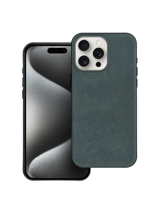 Futerał WOVEN MAG COVER kompatybilny z MagSafe do IPHONE 15 Pro Max zielony