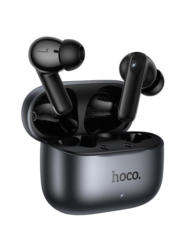 Słuchawki bezprzewodowe douszne Hoco TWS ANC + ENC +AI Translation EQ27 szare