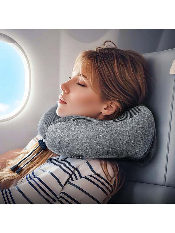 Poduszka turystyczna Hoco kształt "U" HX70 czarna