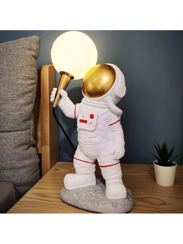 Lampka nocna ASTRONAUTA Art Deco stojący (wzór 1) AMTL