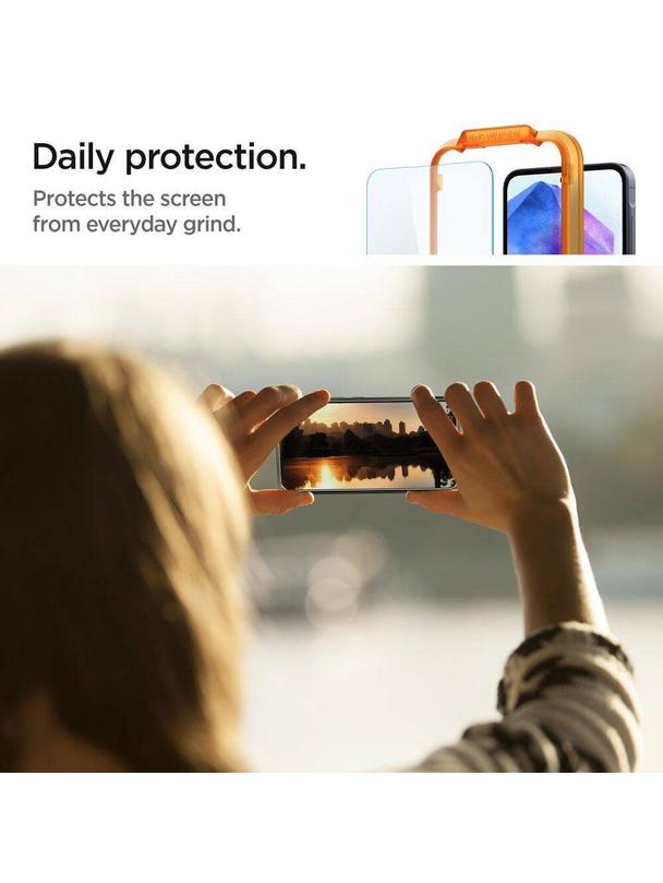 SPIGEN szkło hartowane ALM GLAS.TR 2-pack do SAMSUNG A55 5G clear