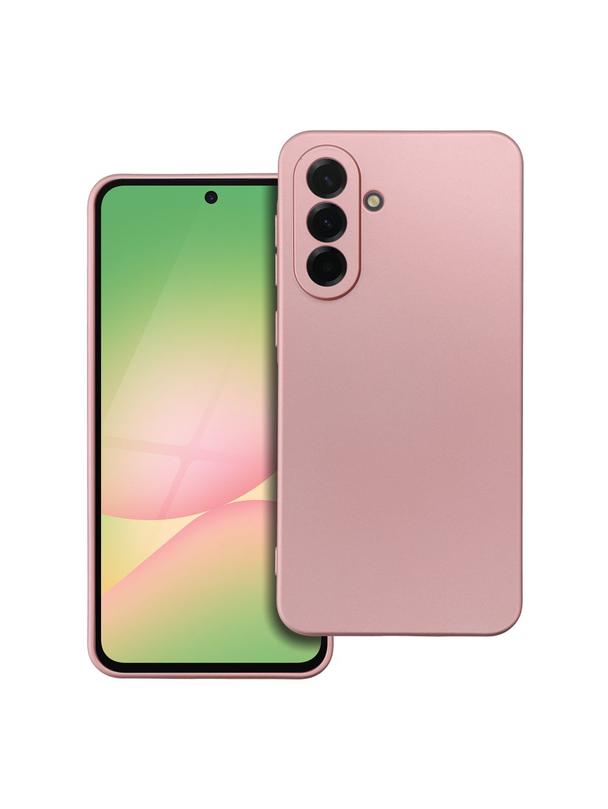 Futerał METALLIC do SAMSUNG A56 5G różowy
