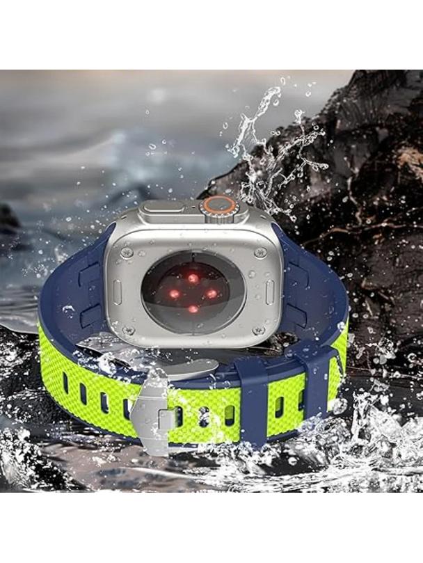 WiWU - Pasek do smartwatcha Wi-WB015 Kylin Watch Band 42/44/45/49mm - fluorescencyjny zielony