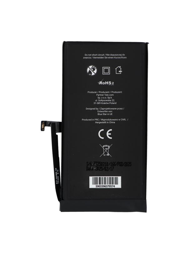 Bateria do iPhone 15 3349 mAh Blue Star HQ
