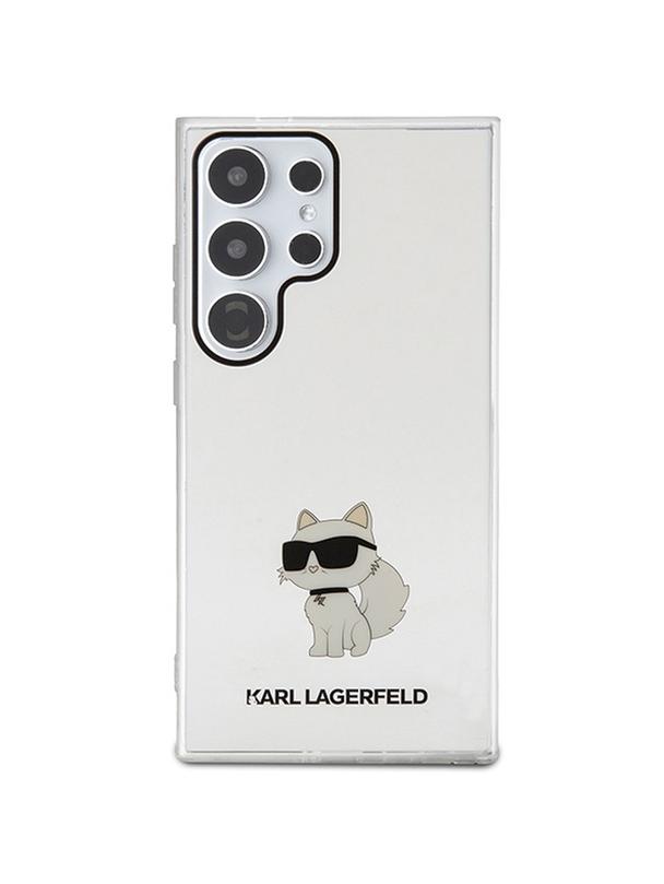 KARL LAGERFELD futerał do SAMSUNG S24 Ultra KLHCS24LHNCHTCT (IML NFT CHOUPETTE) transparentny