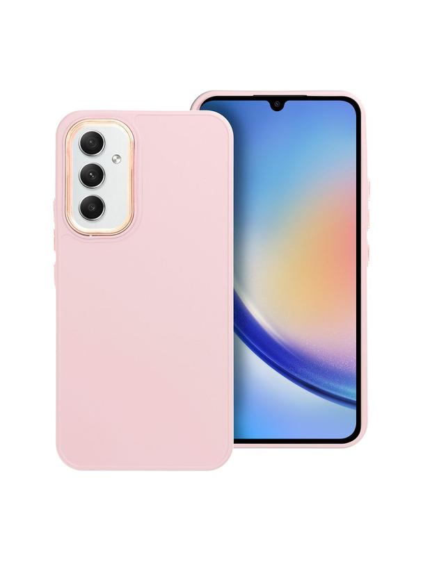 Futerał FRAME do SAMSUNG A54 5G pudrowy róż