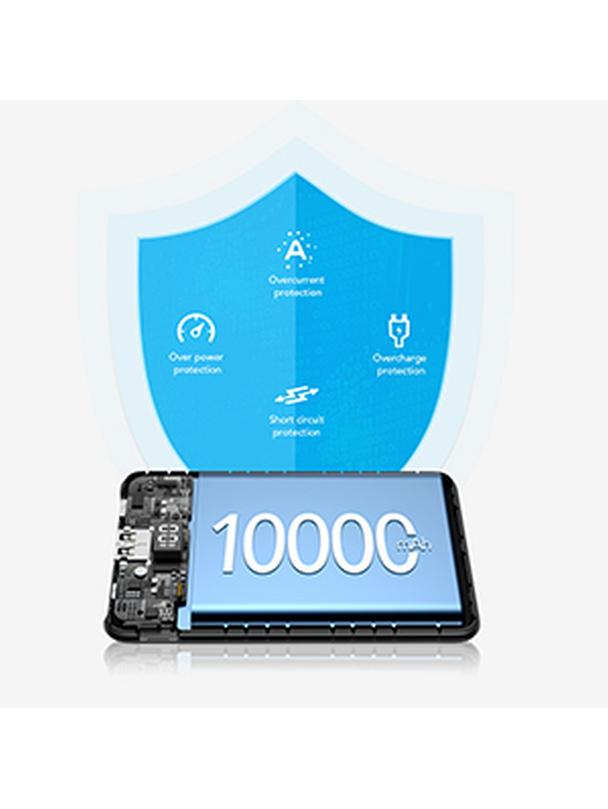 Powerbank Veger S11 (W1140) PD QC3.0 2A 22,5W 10 000 mAh czarny