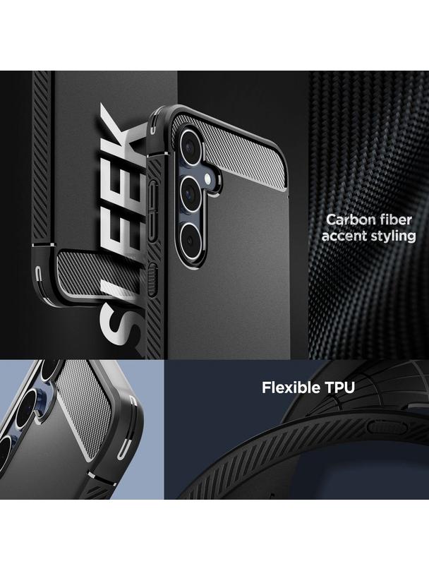 SPIGEN futerał RUGGED ARMOR do SAMSUNG A55 5G matte black