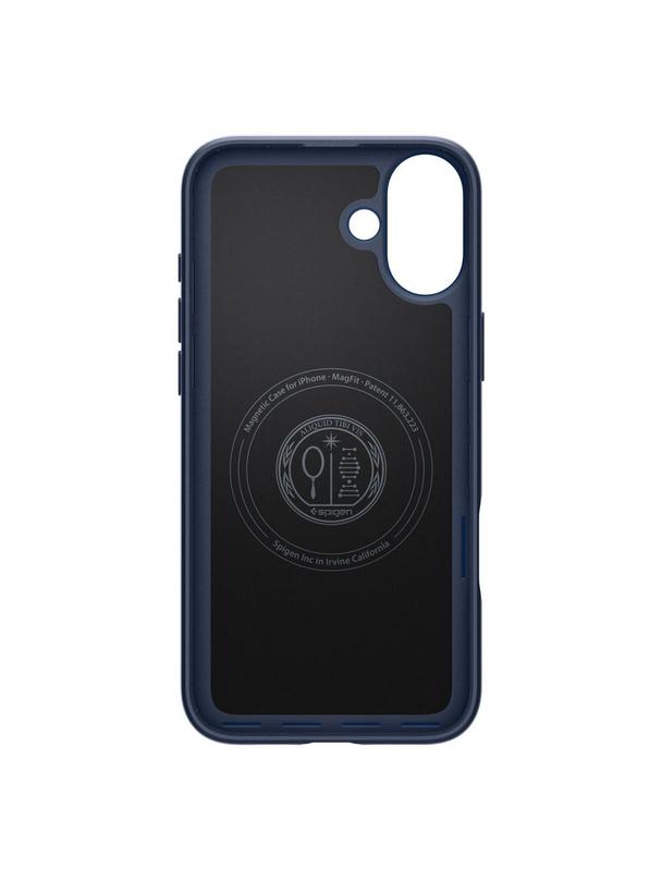 SPIGEN futerał THIN FIT MAG kompatybilny z MagSafe do IPHONE 16 navy blue