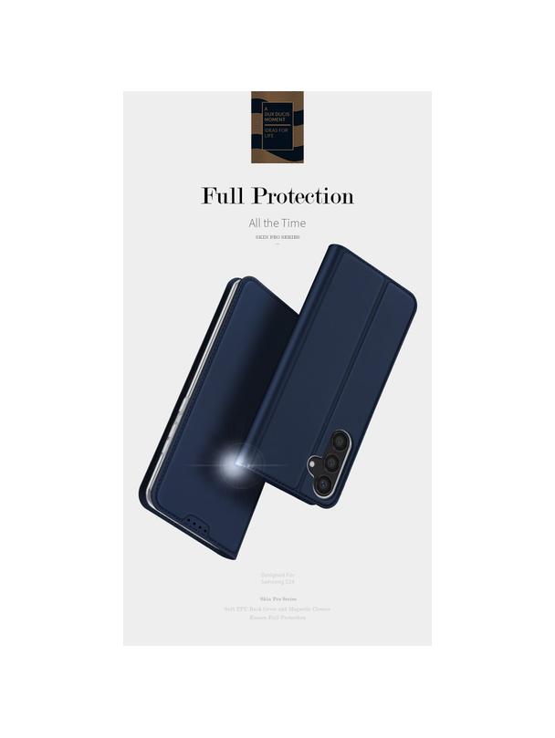DUX DUCIS kabura SKIN PRO do SAMSUNG S24 niebieska