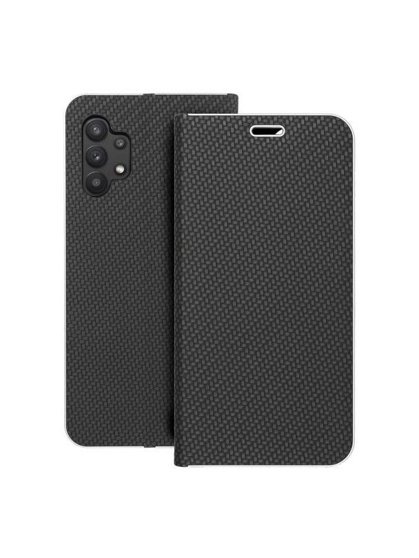 Kabura LUNA Book Carbon do SAMSUNG A32 5G czarny