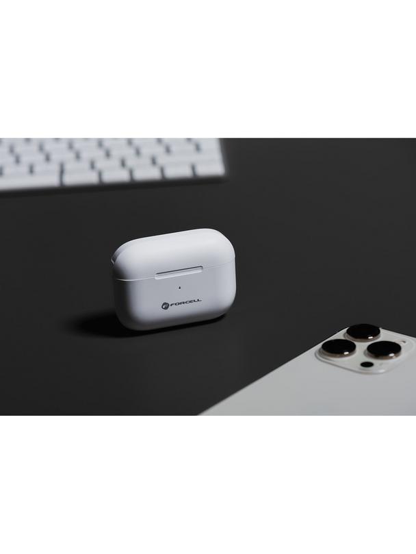 Słuchawki bezprzewodowe douszne Forcell F-Audio Master Pro TWS białe