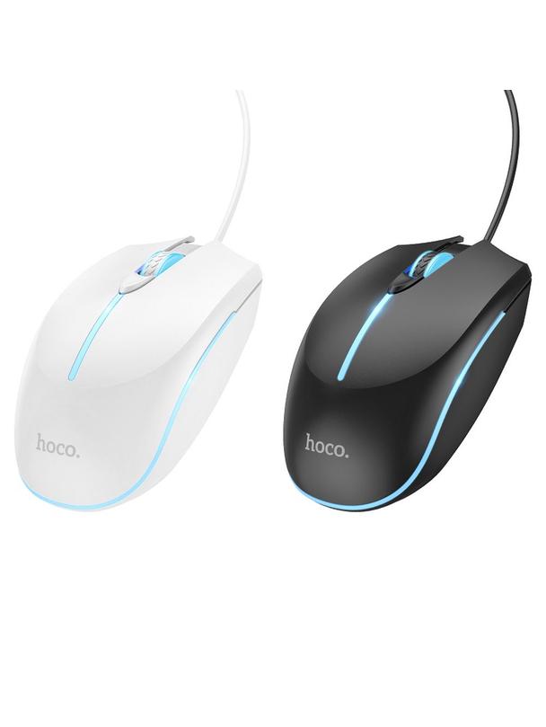 Myszka przewodowa gamingowa Hoco USB A 2400 dpi GM37 czarna