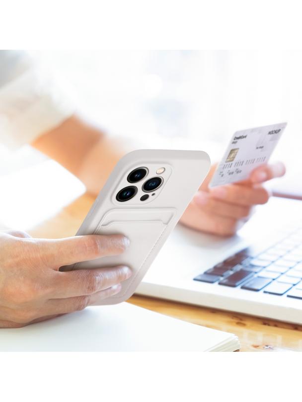 Futerał CARD CASE do IPHONE 11 biały