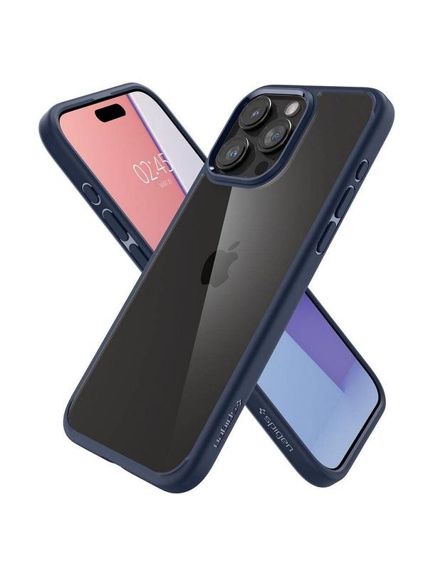SPIGEN futerał ULTRA HYBRID do IPHONE 16 Pro Max navy blue