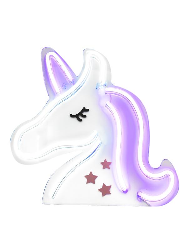 NEON NA ŚCIANĘ LED na USB - Jednorożec model