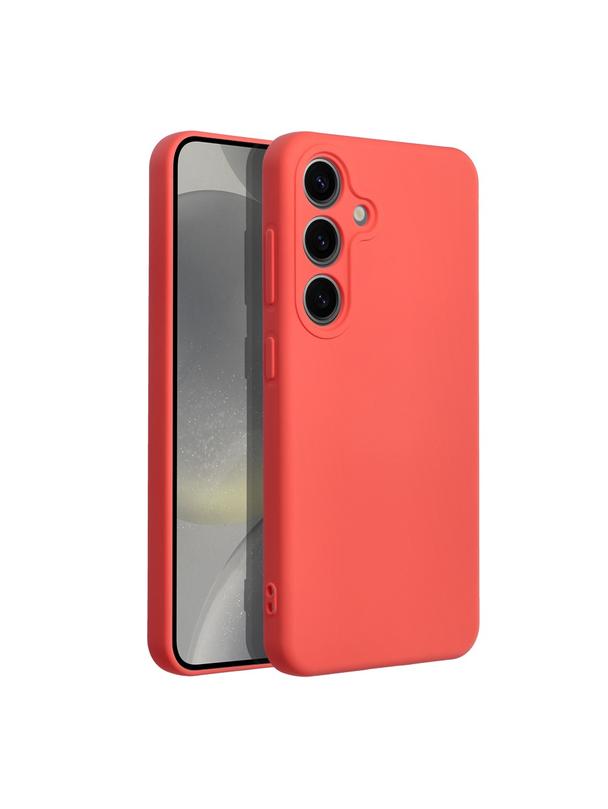 Futerał SILICONE do SAMSUNG S24 brzoskwiniowy