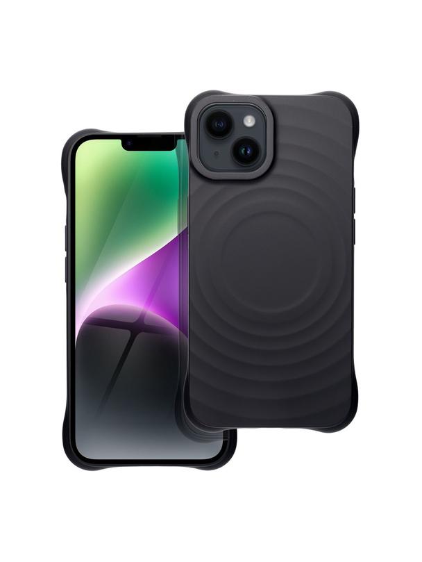 Silicone Zephyr Mag Cover kompatybilny z MagSafe do IPHONE 14 czarny