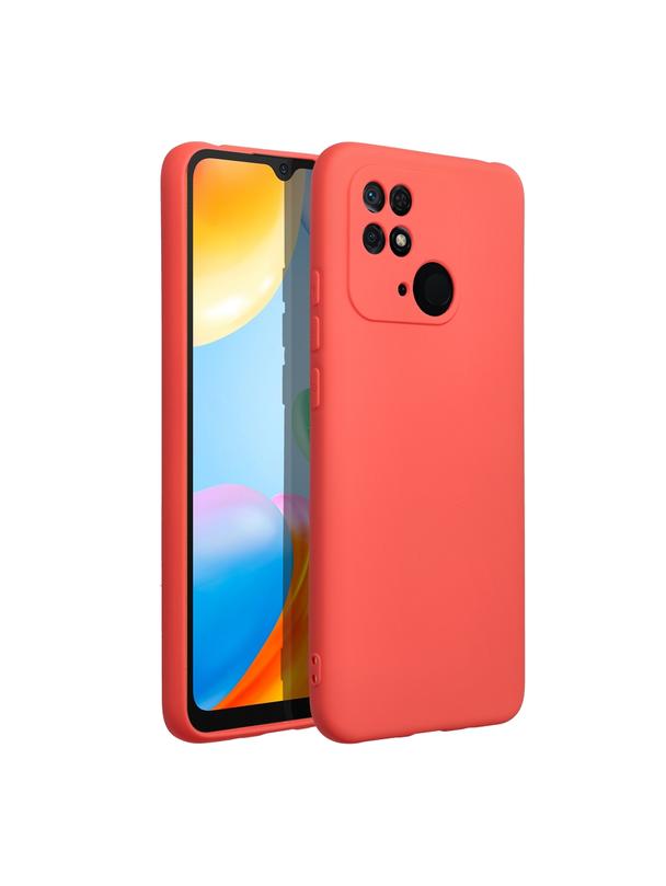 Futerał SILICONE do XIAOMI Redmi 10C brzoskwiniowy