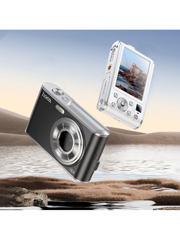 Aparat cyfrowy Hoco 13MP 2,8" 4K DV203 biały