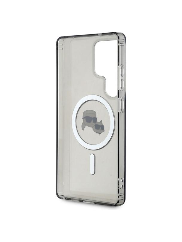 KARL LAGERFELD futerał do SAMSUNG S25 Ultra KLHMS25LHLSKCK (Magnetic IML Metal KC Heads) czarny