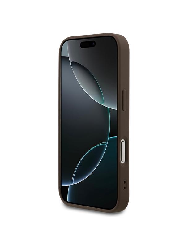 GUESS futerał do IPHONE 17 Pro GUHCP17LG4GFBR (PU 4G Classic) brązowy