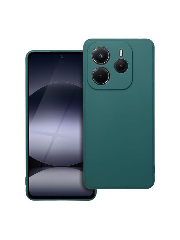 Futerał MATT do XIAOMI Redmi Note 14 5G ciemnozielony