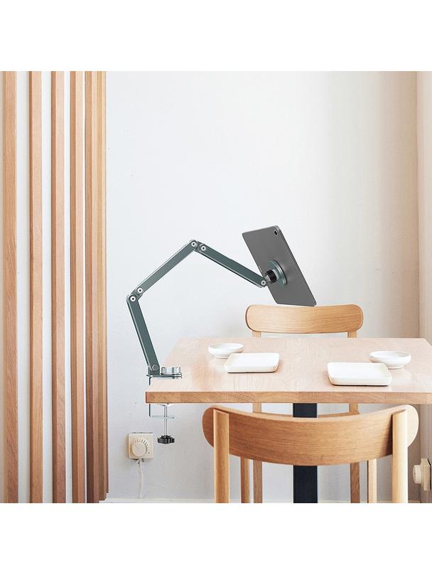 WiWU - Regulowana i obracana aluminiowa podstawka/ramię pod tablet ZM001