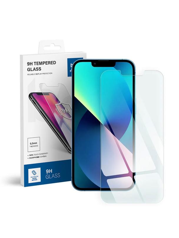 Szkło hartowane do iPhone 13 / 13 PRO / 14 / 16e (SE 4 2025) Blue Star