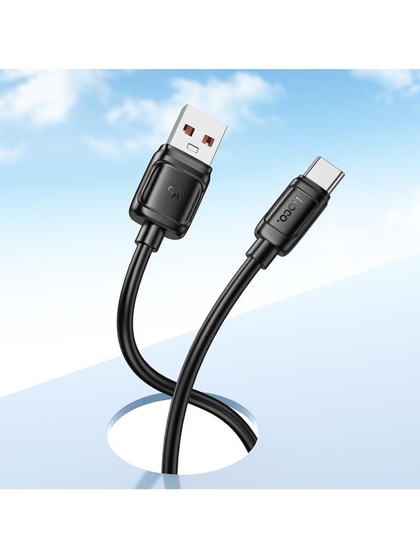 Kabel USB A do USB C Hoco PD 5A 100W 1 m X115 czarny