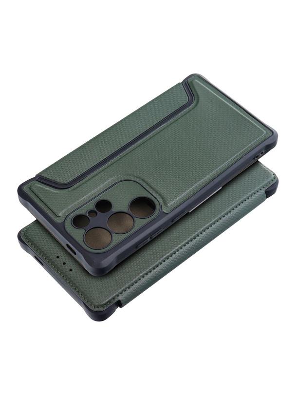 Kabura RAZOR Book do SAMSUNG S24 Ultra ciemnozielony