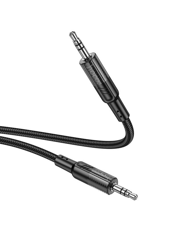 Kabel AUX Jack 3,5 mm do Jack 3,5 mm Hoco 1,2 m UPA27 czarny