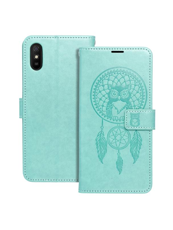 Kabura MEZZO Book do XIAOMI Redmi 9AT / Redmi 9A łapacz snów zielony