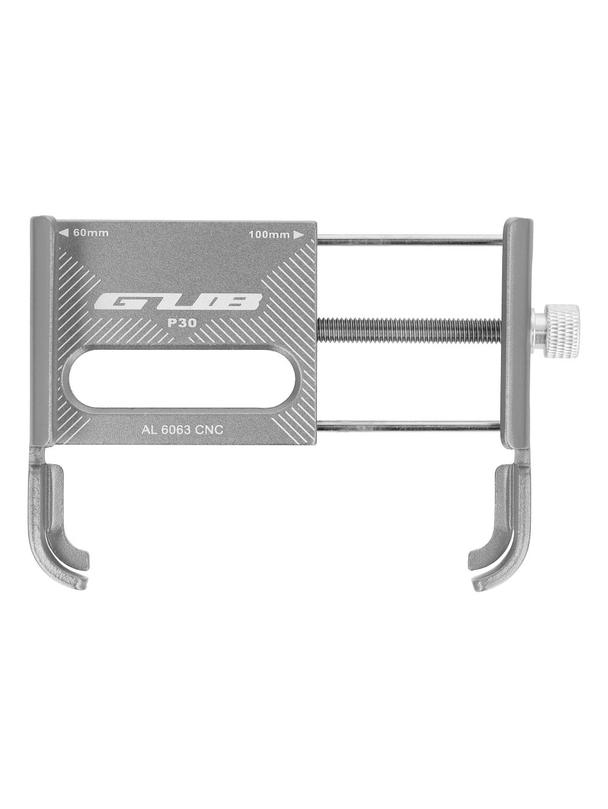 GUB uchwyt rowerowy na kierownicę P30 Aluminium srebrny