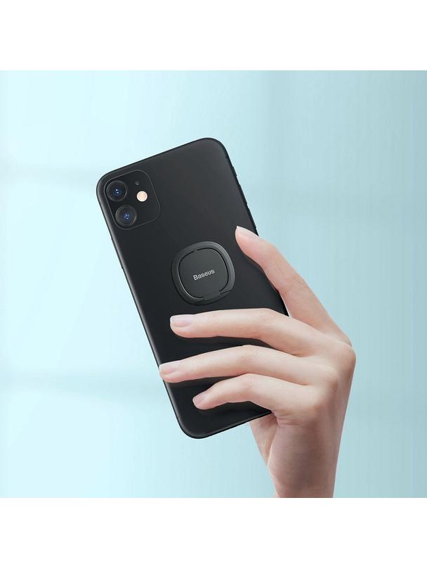 BASEUS uchwyt ring do telefonu SUYB-0A ciemny szary