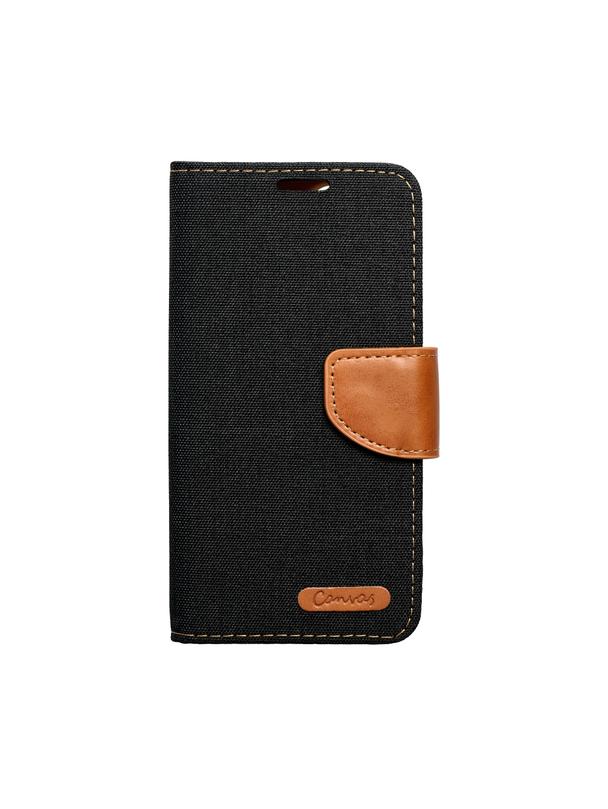 Etui na IPHONE 16 Canvas Book czarne