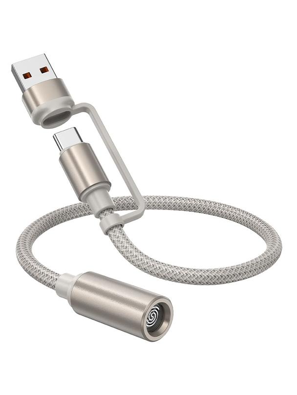 Kabel USB A / USB C do zapalniczka samochodowa Hoco 0,3 m UA38B złoty