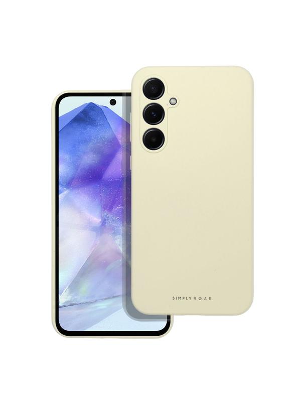 ROAR futerał CLOUD SKIN do SAMSUNG A55 5G Jasnożółty