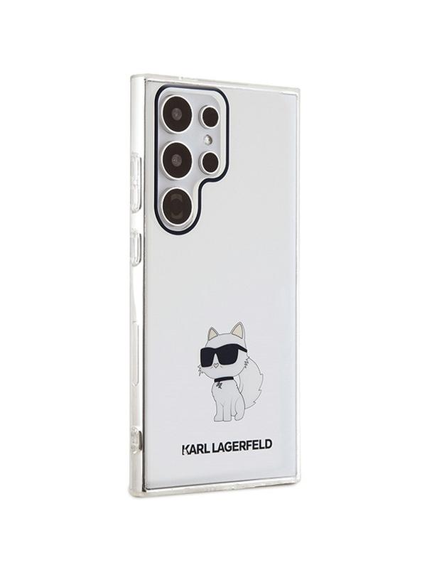 KARL LAGERFELD futerał do SAMSUNG S24 Ultra KLHCS24LHNCHTCT (IML NFT CHOUPETTE) transparentny