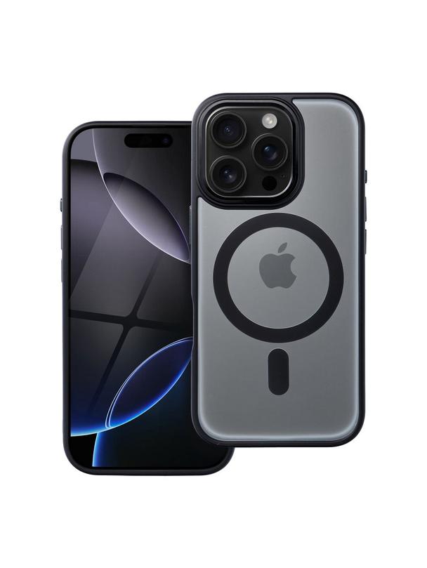 Futerał MATTE MAG COVER kompatybilny z MagSafe do IPHONE 16 Pro czarny