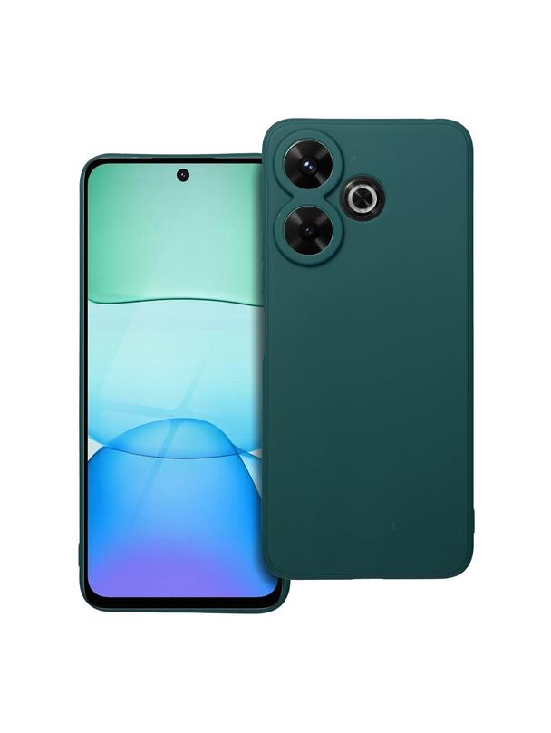 Futerał MATT do XIAOMI Redmi 13X ciemnozielony