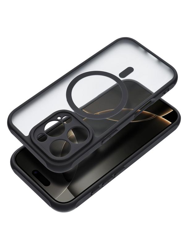 Futerał FULL MATTE MAG COVER kompatybilny z MagSafe do IPHONE 16 Pro czarny