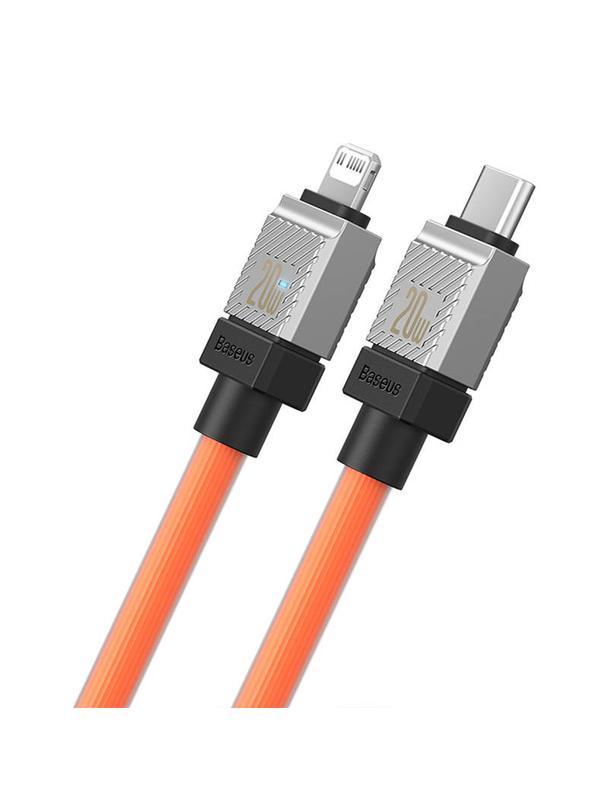 Kabel USB C do Lightning Baseus PD 20W Coolplay 2 m CAKW000107 pomarańczowy